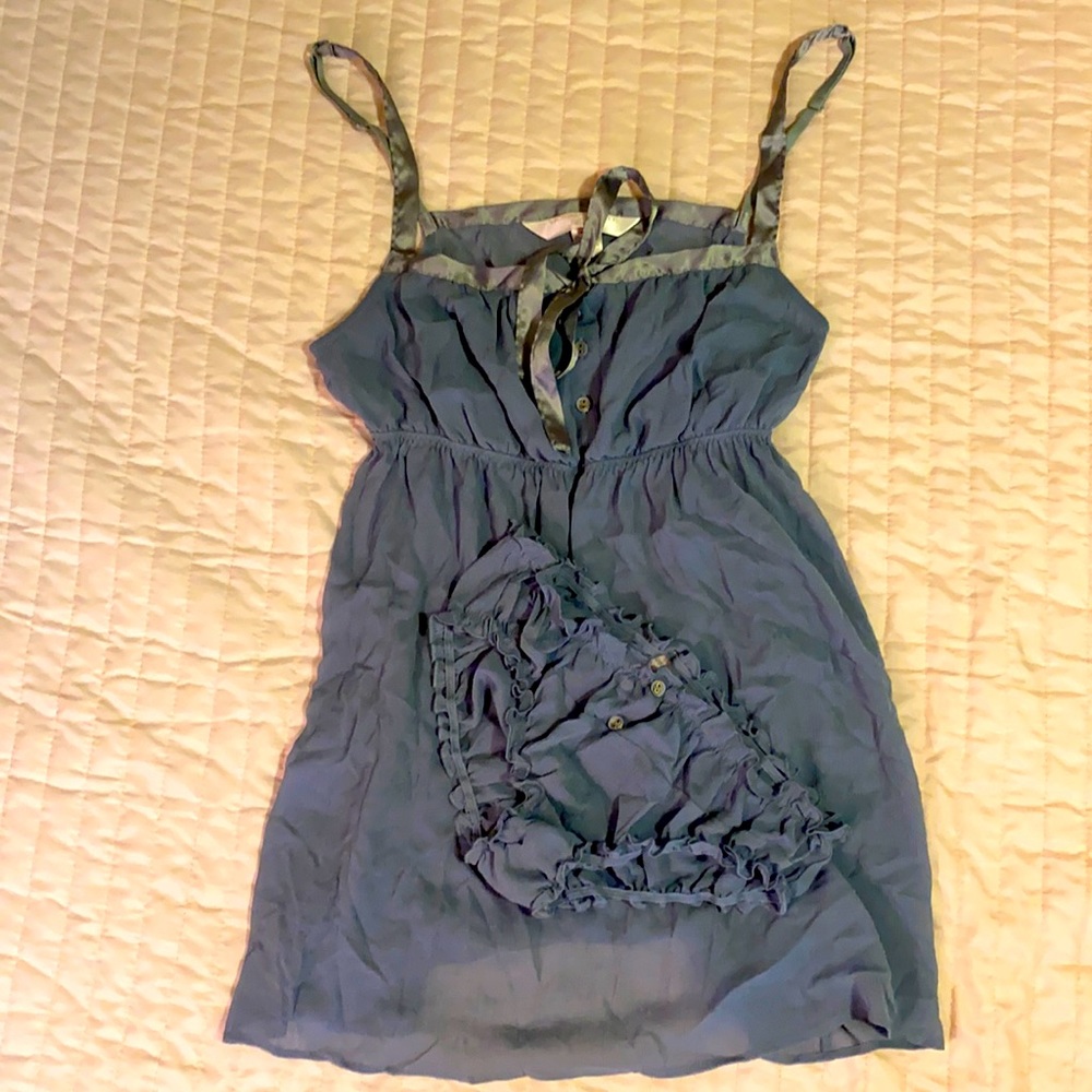 Dusky Blue Babydoll